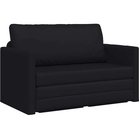 Canapé-lit,Canapé convertible Noir 124 x 71 x 78 cm Velours CFW97288 (1/5)