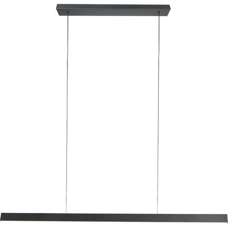 Mexlite - lámpara colgante - negro - plástico metal - gran