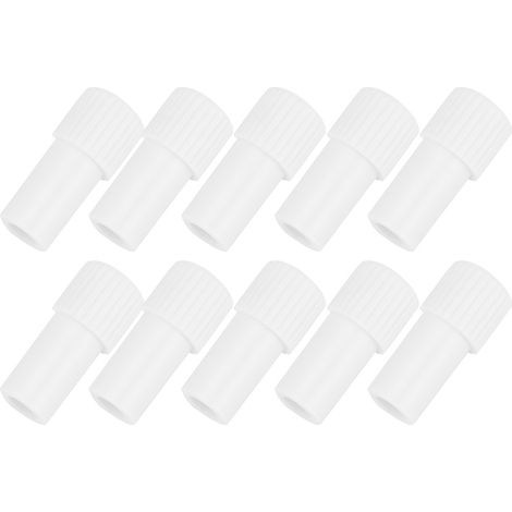 Lot de 10 adaptateurs de connexion pour aspiration de salive dentaire, tube puissant vers tube faible, 11 mm vers 6,5 mm (1/5)