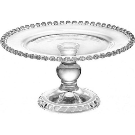 Assiette à petit-déjeuner en verre, vaisselle délicate pour gâteaux, assiette à fruits pour collations maison, assiette à desserts pour le thé de l'après-midi (1/5)
