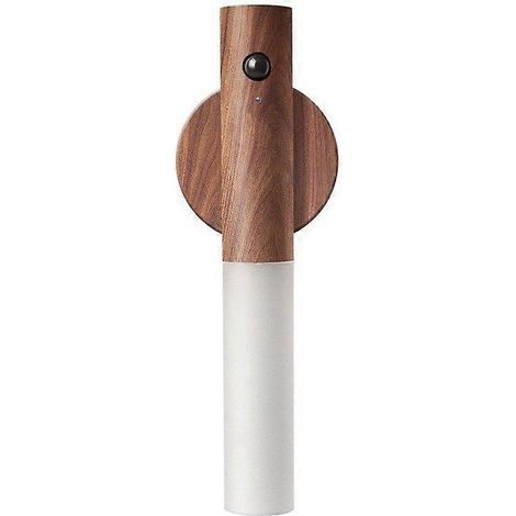 Veilleuse LED intelligente avec détection de mouvement (1 unité), veilleuse créative, applique murale rechargeable, lampe de secours extérieure (1/2)