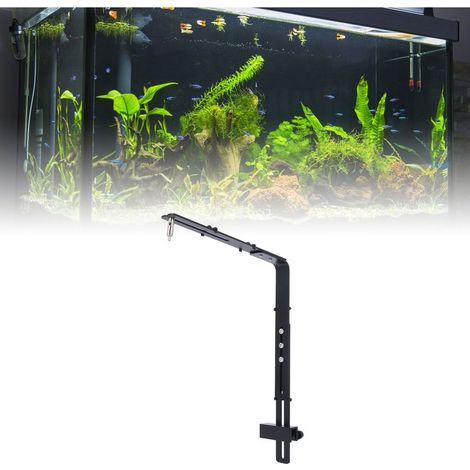 Aluminium-Aquarium-Aufhängehalterung – Schwarze Lampenfassungszubehör (1/5)
