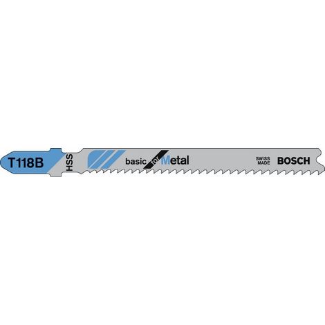Bosch 5 Stichsägebltter T 118 B