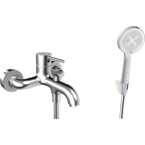 kielle Oudee - Miscelatore per vasca con accessori EcoSpare, cromo 10302SN20 (1/5)