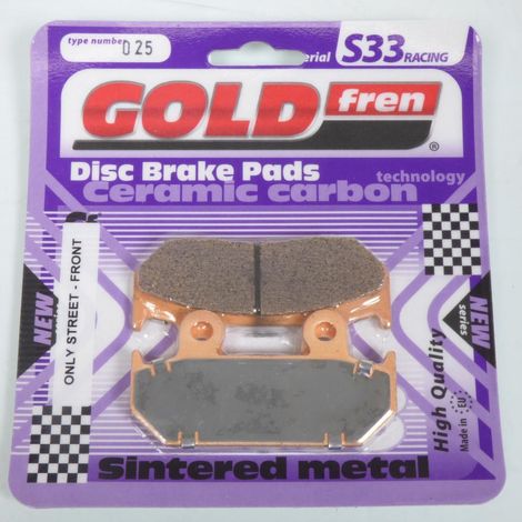 Bremsbelag gold fren für Motorrad honda 750 xrv africa twin 1990 (1/2)