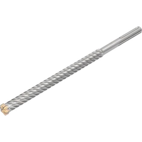 Bohrhammer-Bohrer aus Hartmetall, 6 Schneiden, 25 mm Bohrungsdurchmesser, 280 mm Bohrtiefe für Zementziegel (1/5)