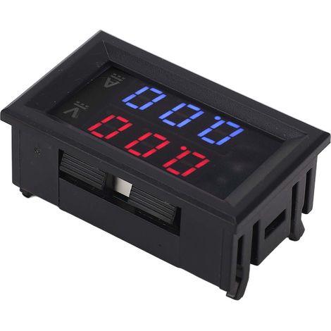 Digitales DC-Voltmeter/Amperemeter (0–100 V, 50 A), Spannungs- und Stromprüfer mit Shunt, LED-Messanzeige, Stromdetektor für Boot und Auto (1/5)