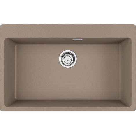 Franke Centro MRG 610-73 FTL. Tipo di lavello: Lavello montato su piano, Forma del lavandino: Rettangolare, Materiale del lavandino: Fragranito. Larghezza: 780 mm, Profondità: 500 mm... - 114.0661.709
