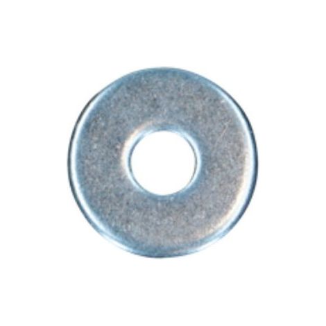 Rondelle pour constructions Bois Intérieur Rond 11X34X3 Acier zingué - 10 pièces