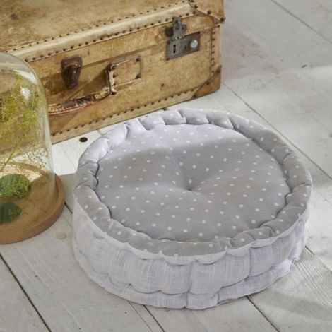 Coussin de sol rond - TODAY - CHARME - Imprimé Constance - 40 x 12 cm (1/4)