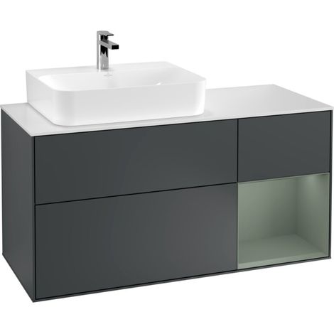 Villeroy & Boch F151GMHG Meuble sous-lavabo Finion F15