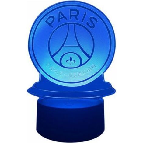 Veilleuse LED 3D illusion PSG Lampe de bureau en acrylique 5mm 7 couleurs Fonctionnement USB ou piles AA - CLUB 3 D (1/5)