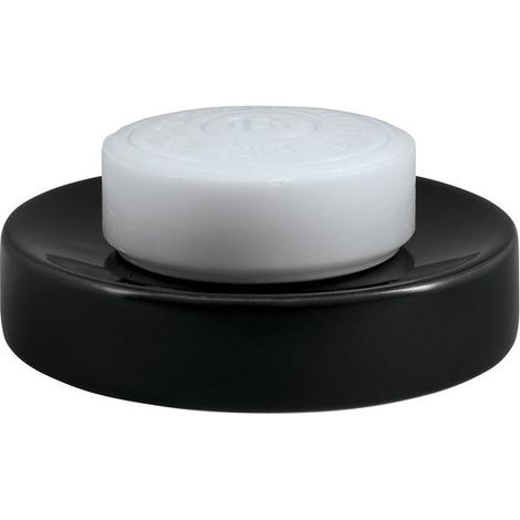 Porte savon Céramique JARO Noir Spirella (1/2)