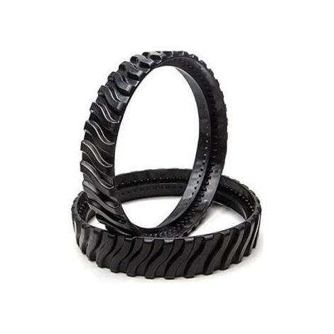 Chenille de nettoyeur de piscine - Zodiac - R0526100 - Paquet de 2 - Caoutchouc résistant - Remplacement facile (1/2)
