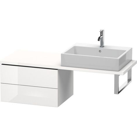 Consolle bassa L-CUBE 400x620x477mm cemento