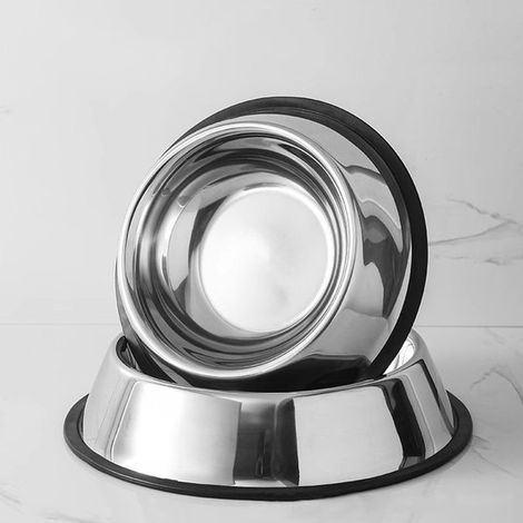 Comedero estándar antivuelco para perros - 3 piezas - 15 cm, 18 cm, 22 cm (1/2)