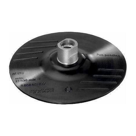BOSCH - PLATORELLO A STRAPPO X FOGLI ABRASIVI IN CARTA X SMERIGLIO D.125