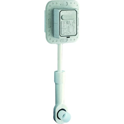 Robinet de chasse pour WC encastré (1/3)