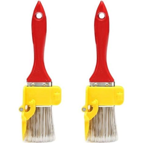 2-Piece Professional Series Set - Multi-Function Brush and Roller for Edges, Walls, and Home Use