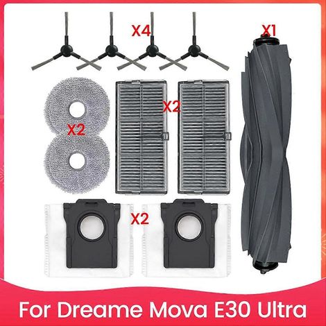 Ersatzteile für den Saugroboter E30 Ultra – Komplettes Ersatzteilset, kompatibel mit dem Modell E30 Ultra, ideal für die automatische Wohnungsreinigung, hohe Leistung, langlebig und einfach zu install (1/5)