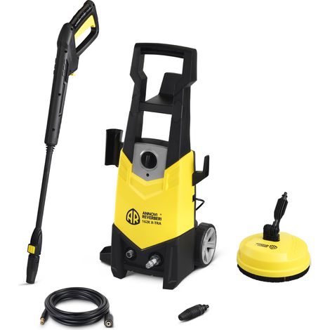 Annovi Reverberi Hidrolimpiadora AR 162K X-TRA de Alta Presión, para Coches y Exteriores del Hogar, Presión máx. 160 bar, Caudal máx. 480 l/h, Potencia absorbida 2000 W