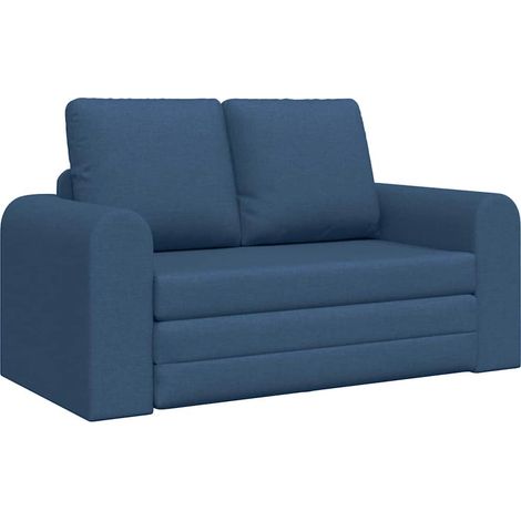 Divano letto 60cm Blu Tessuto vidaXL (1/5)