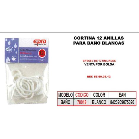 Barra baño anilla