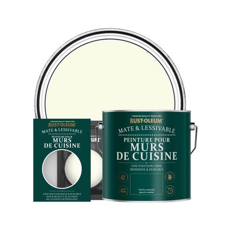Peinture pour Murs de Cuisine, Finition Mate - Sablé (1/2)
