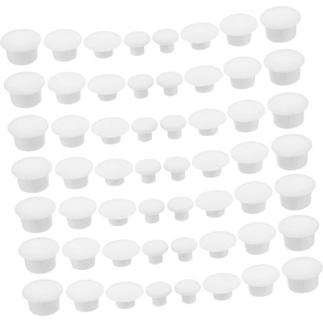 MAGICLULU 200 Pièces Bouchons Ronds en Plastique (1/5)