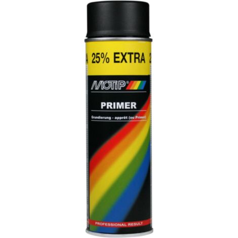 Motip Acryl-Autogrundierung Schwarz 500ml Matt (1/5)