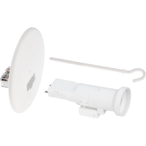 Abdeckkappe DCL für Mittelpunkt-Boxen - Ø120mm DCL-Abdeckkappen-Set + Klappknopf 120mm + DCL-E27-Fassung