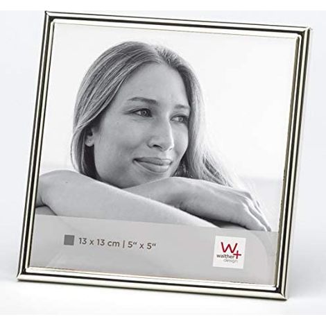 walther design Marco de fotos plateado 13 x 13 cm Chloe WD313S (1/5)