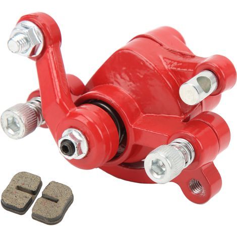 Rear disc brake caliper with 2 brake pads, steel alloy replacement for Motovox MBX10 MBX11 MBX12 Mini Bike Moto mm-b80 (1/5)