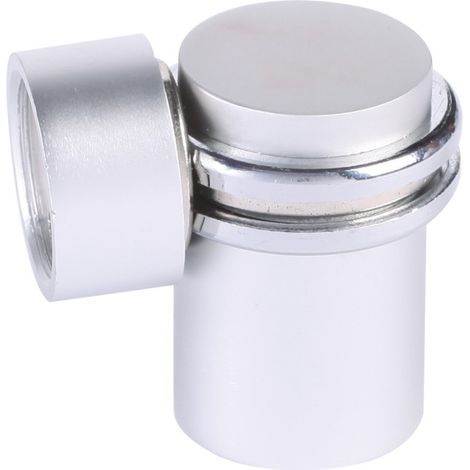 Butée de sol aluminium magnétique finition inox - HERACLES - I-3149IX (1/2)