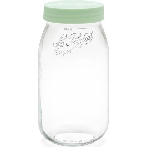 Bocal Le Parfait Color Vis Vert 2l Stockage Alimentaire Hermétique Couleur - Le Parfait (1/2)