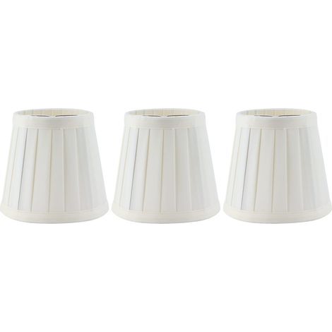 3 Pièces E14 Tissu Abat-Jour Moderne Abat-Jour Clip sur Couvercle de Lampe Table Bougie Lustre Abat-Jour pour Hôtel KTV Décor (1/3)