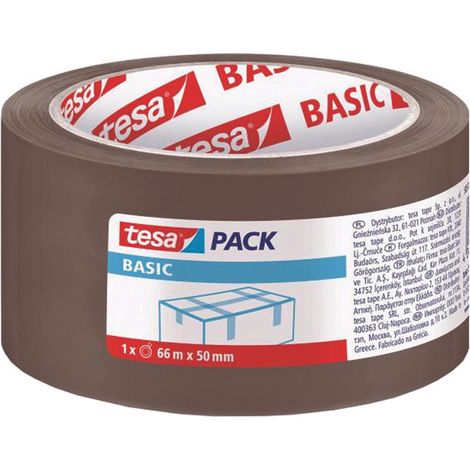 Nastro imballo ppl avana - mt.66 x mm.50h.