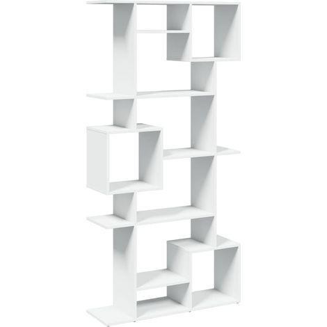Maison Exclusive - Bücherregal Weiß 92x29x188 cm Holzwerkstoff