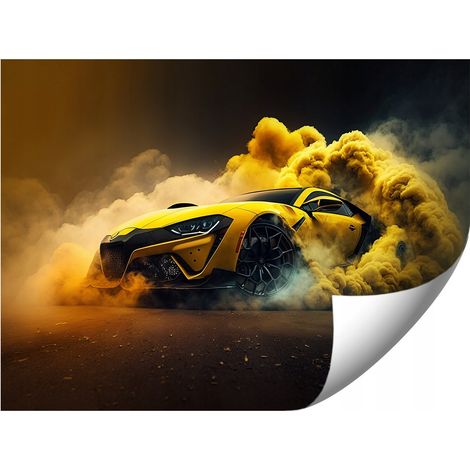 CARTA DA PARATI FOTOGRAFICA DI AUTO SPORTIVE PER CAMERA DA LETTO E SOGGIORNO 150x105 (1/5)