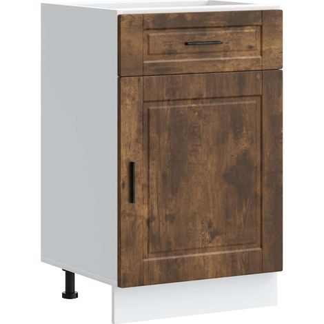 Maison Exclusive - Base da Cucina Porto Rovere Fumo in Legno Multistrato