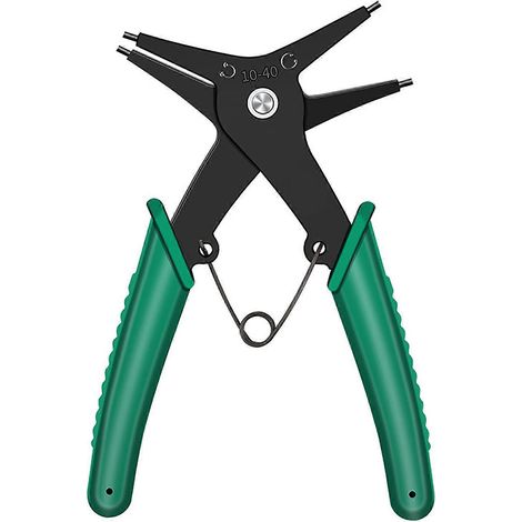 Pince à circlips 2 en 1 en acier au carbone, outil à main pour réparation et entretien-AquaForge (1/5)
