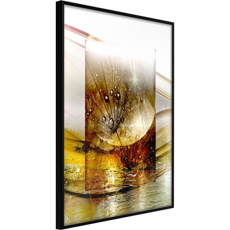 Affiche Murale Encadrée "Act of Creation" 21 x 30 cm Noir