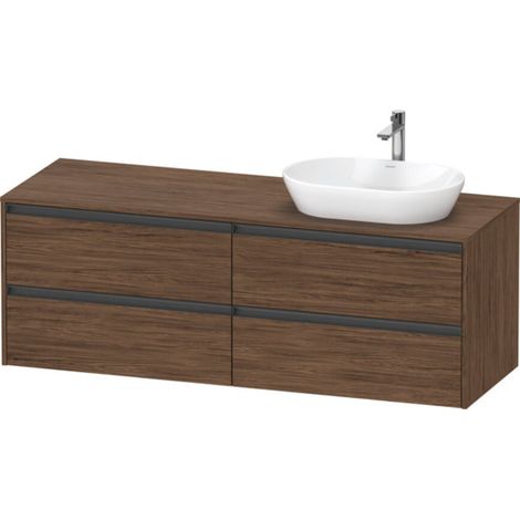 Duravit Ketho.2 Konsolenwaschtischunterbau wandhängend, (1/2)