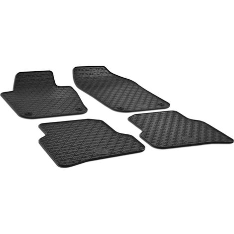 Gummimatten DirtGuard für Seat Ibiza IV 2008-2017, Ibiza IV ST 2010-2016, VW Polo V 2009-2022 (1/5)