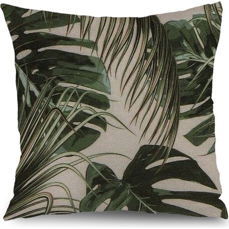Housses de coussin fleurs décoratives, décoration jardin maison,40×40cm (1/5)