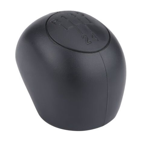 BUNTHAUS Pommeau de Levier de Vitesse, Noir Résistant à l'Usure Knob Exquis Ergonomique pour Voiture (1/5)