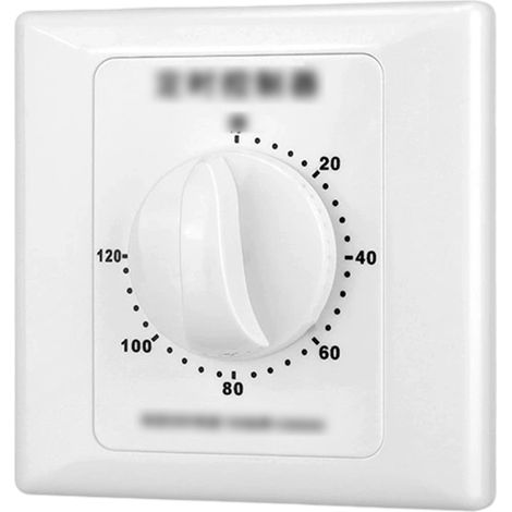 Minuteur de pompe à eau 220 V, compte à rebours mécanique, commande intelligente intérieure (15 minutes) (1/5)