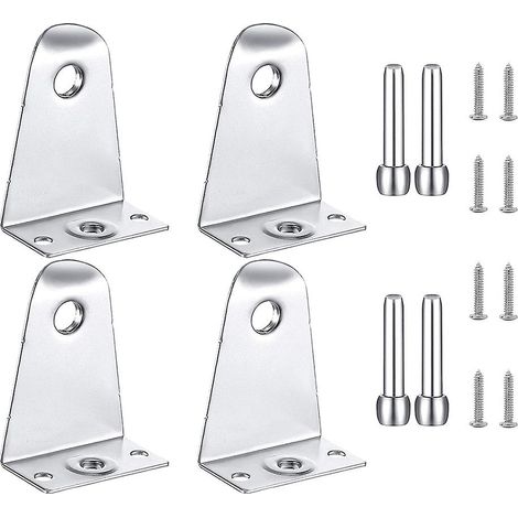 Supports et goupilles de fixation métalliques, supports pour stores, remplacement de supports pour stores horizontaux (1/5)
