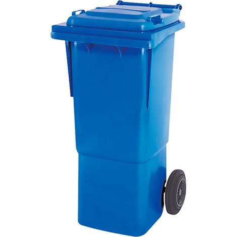 BRB Müllbehälter, Inhalt 60 Liter, BxTxH 445x520x930 mm, hohe Ausführung (blau)