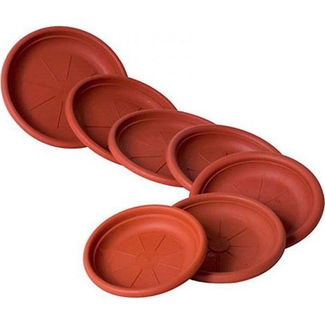 Soucoupe Saturnia pour pots de fleurs 34 x4,5 cm.